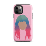 Bisexual Wig (You Need To Calm Down) Tough iPhone Case
