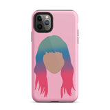 Bisexual Wig (You Need To Calm Down) Tough iPhone Case