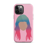 Bisexual Wig (You Need To Calm Down) Tough iPhone Case
