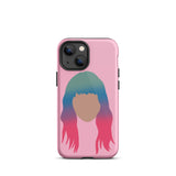 Bisexual Wig (You Need To Calm Down) Tough iPhone Case