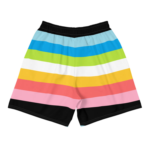Queer Flag Long Athletic Shorts