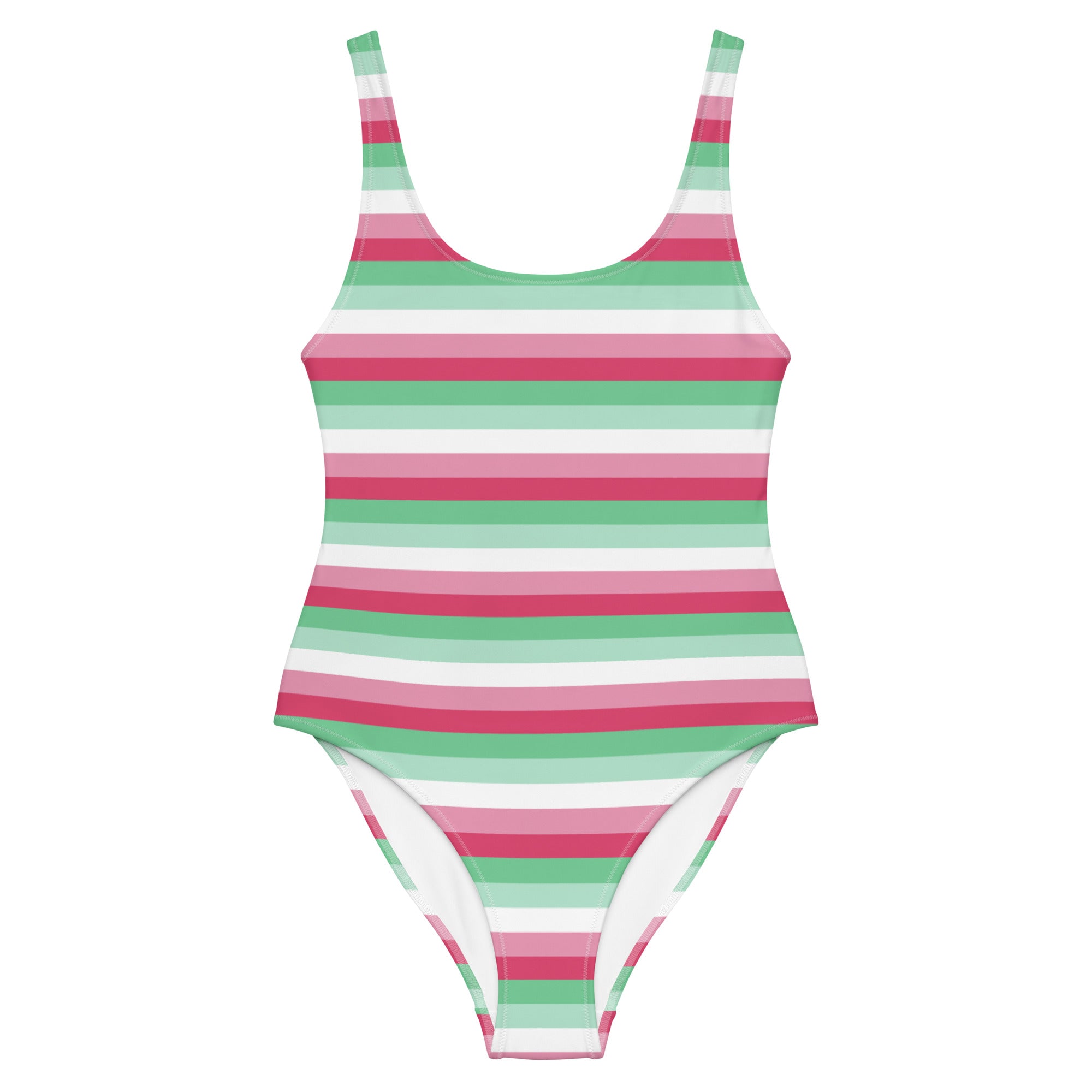 Abrosexual Flag One-Piece Swimsuit