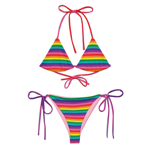 Original Pride Flag String Bikini