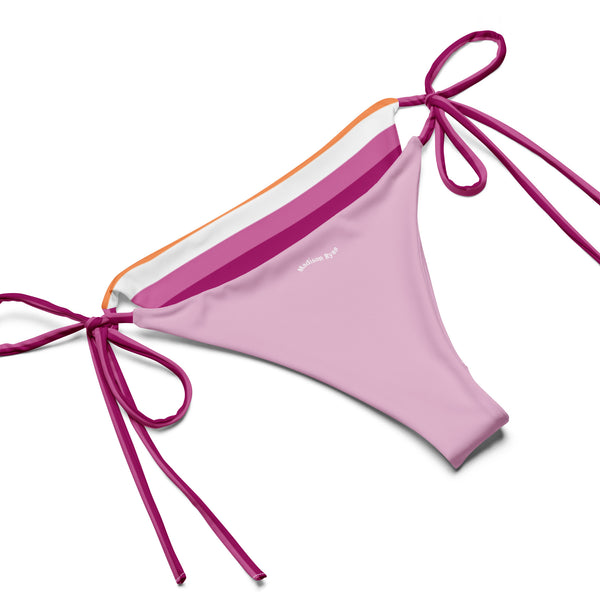 Lesbian Flag String Bikini