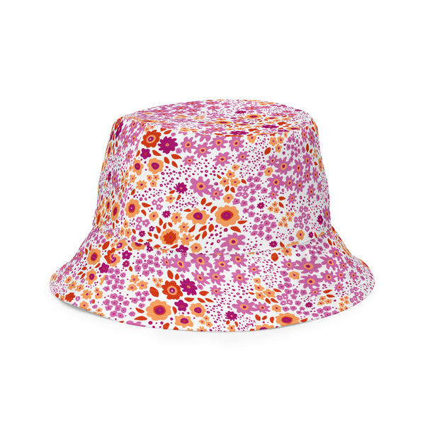 Lesbian Flowers Bucket Hat
