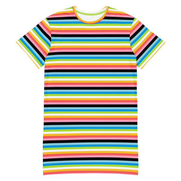 Queer Flag T-Shirt Dress