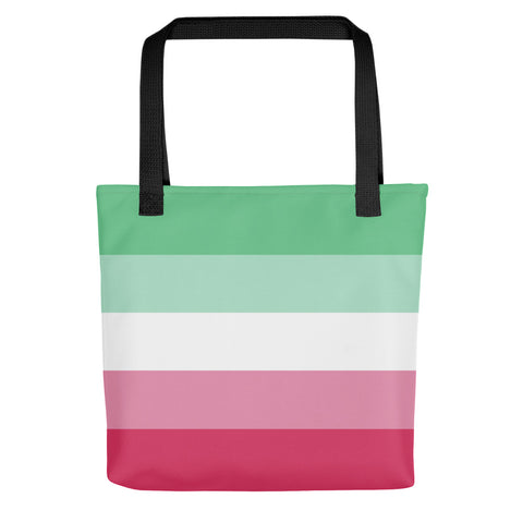 Abrosexual Flag Tote Bag