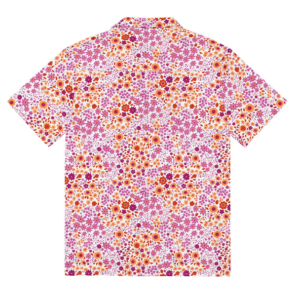 Lesbian Flowers Button-Down Shirt