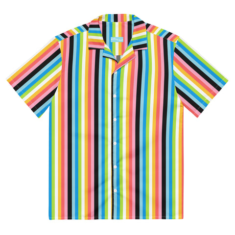 Queer Flag Button Down Shirt