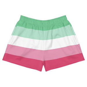Abrosexual Flag Athletic Shorts