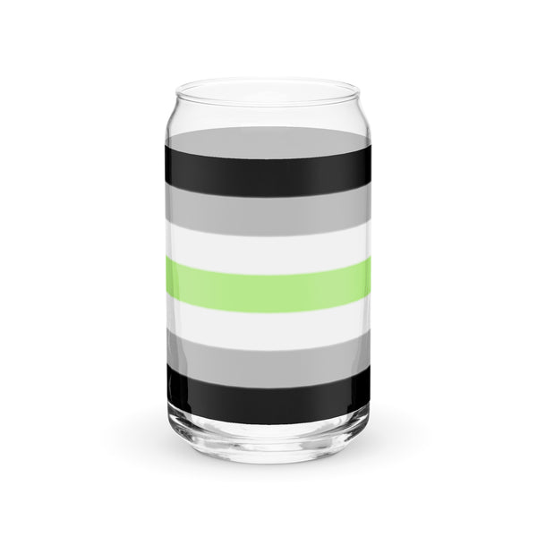 Agender Can-Shaped Glass