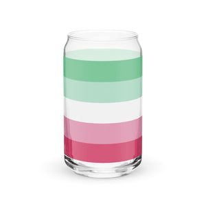 Abrosexual Can-Shaped Glass