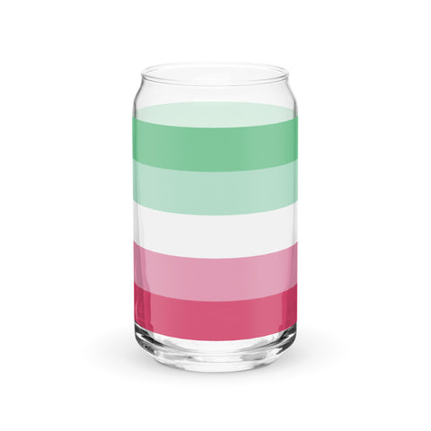 Abrosexual Can-Shaped Glass