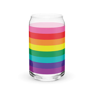 Original Rainbow Can-Shaped Glass