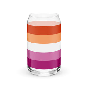 Lesbian Can-Shaped Glass