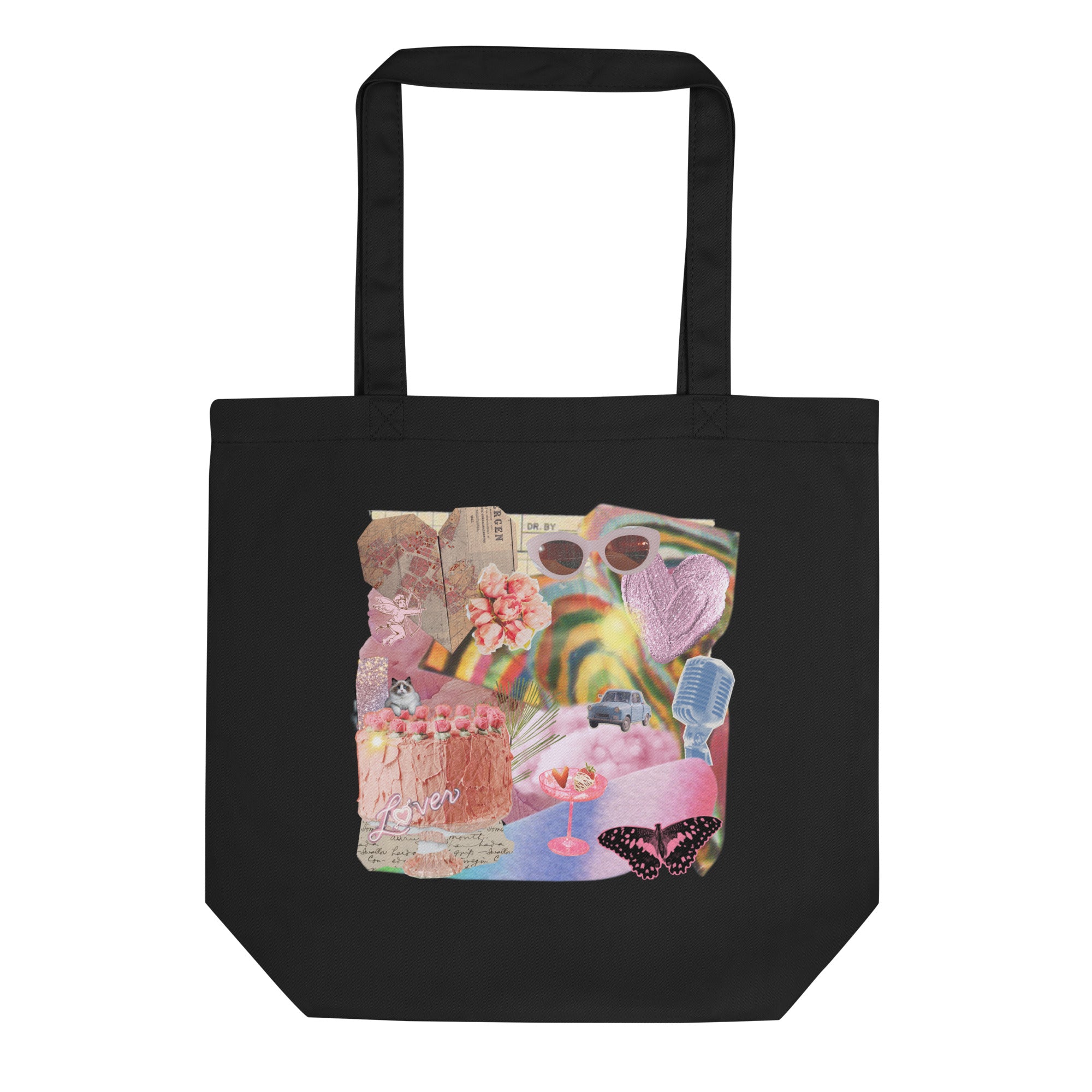 Lover Collage Tote Bag