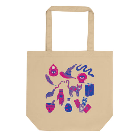 Bisexual Witch Tote Bag