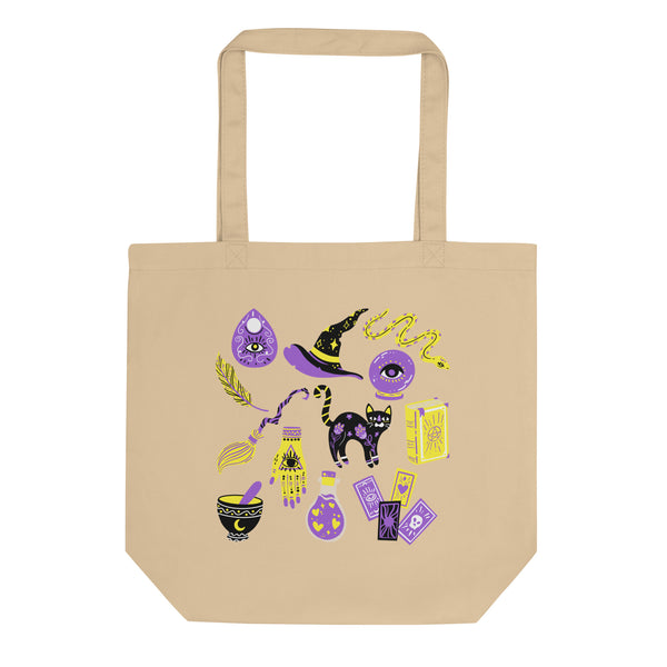 Non-Binary Witch Tote Bag