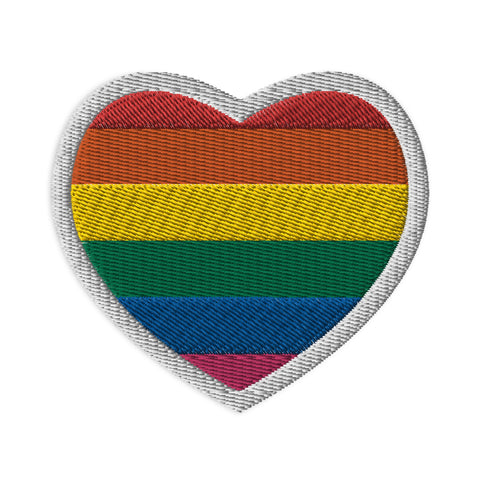 Rainbow Flag Embroidered Patch
