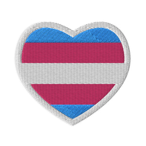 Transgender Flag Embroidered Patch