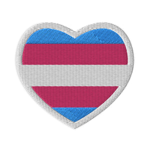 Transgender Flag Embroidered Patch