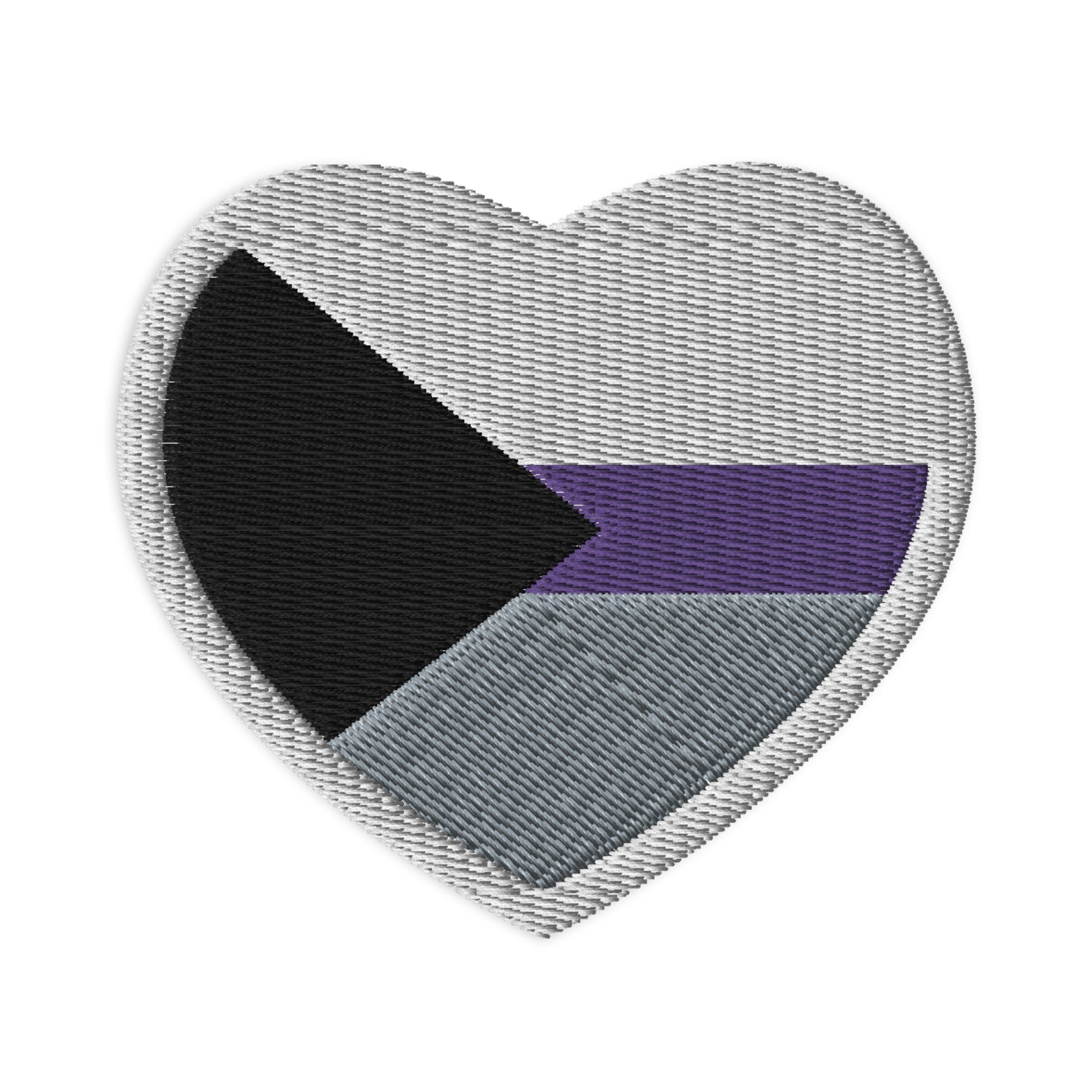 Demisexual Flag Embroidered Patch