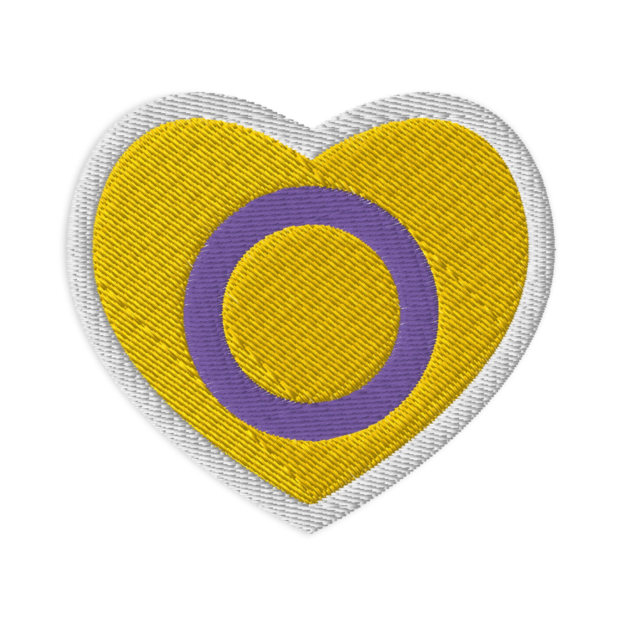 Intersex Flag Embroidered Patch