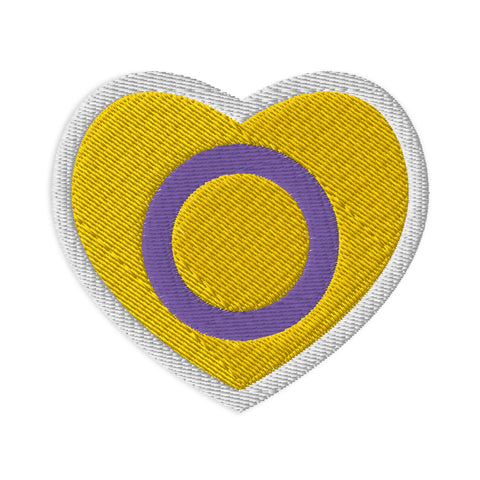 Intersex Flag Embroidered Patch