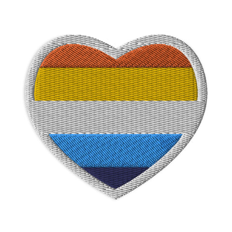 AroAce Flag Embroidered Patch