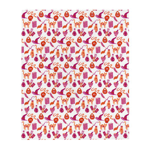 Lesbian Witch Throw Blanket