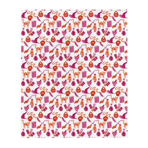 Lesbian Witch Throw Blanket