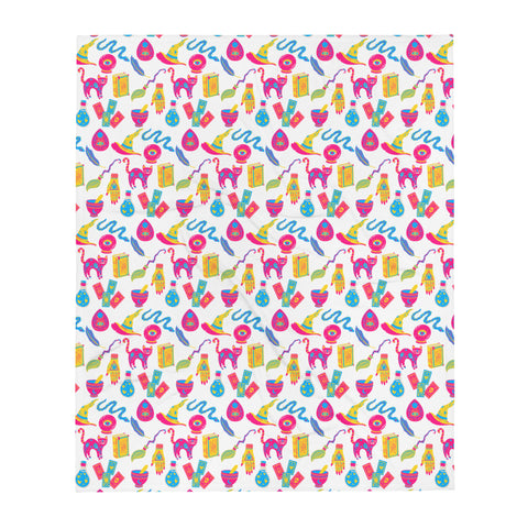 Pansexual Witch Throw Blanket