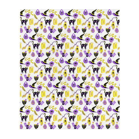 Non-Binary Witch Throw Blanket