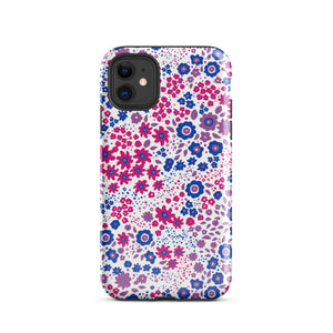 Bisexual Flowers Tough iPhone Case