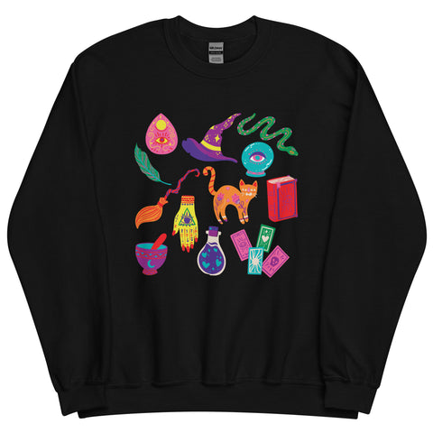 Rainbow Witch Sweatshirt