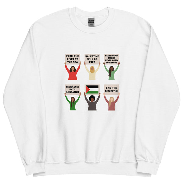 FREE PALESTINE Protest sweatshirt