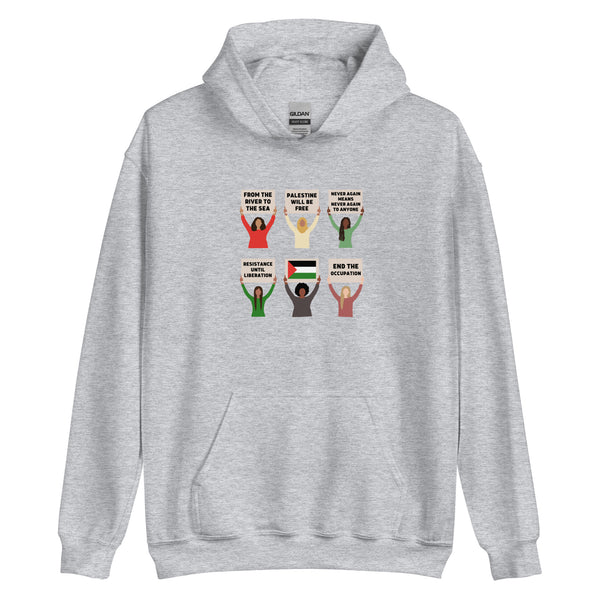 FREE PALESTINE Protest Hoodie