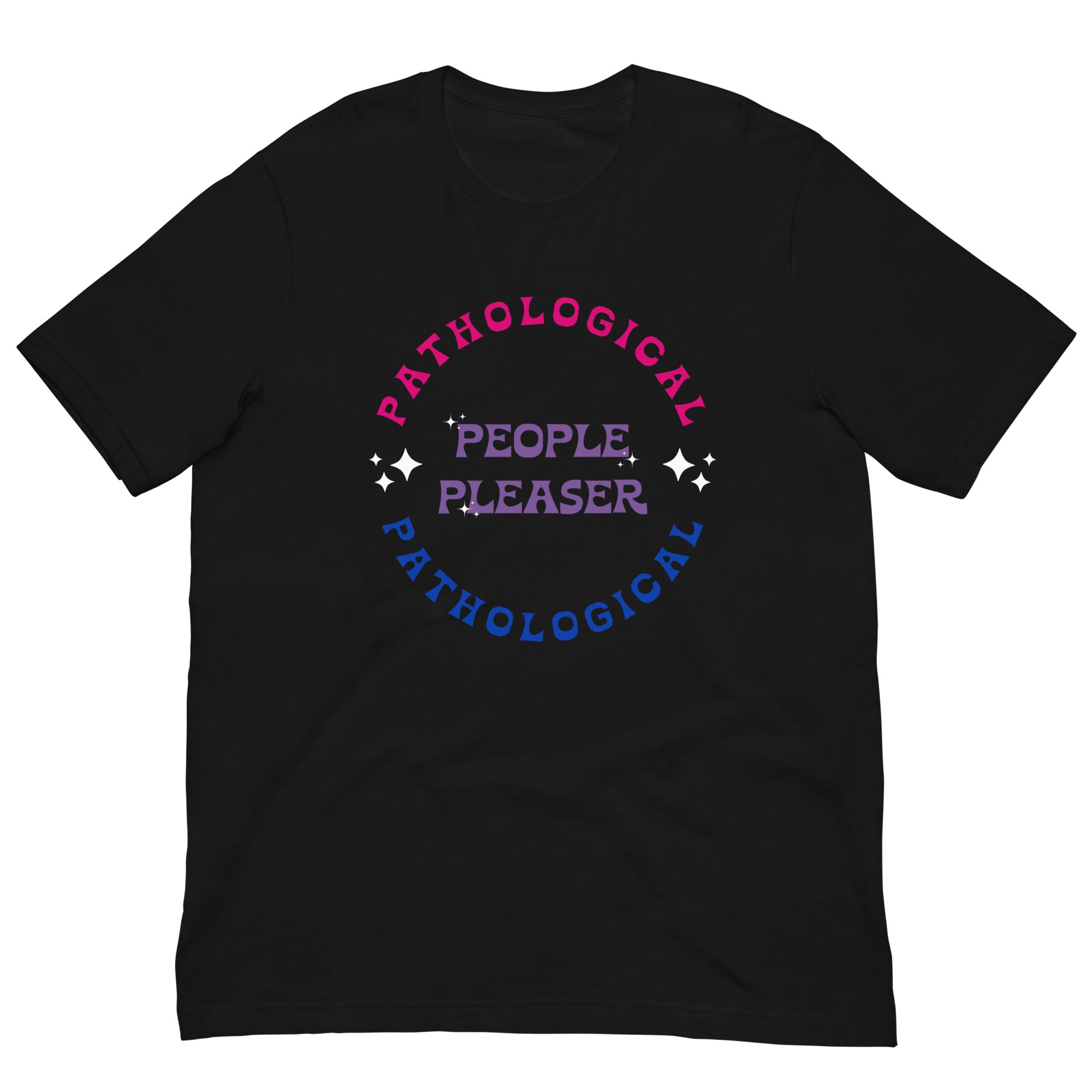 People Pleaser Cotton Candy Blue T-Shirt