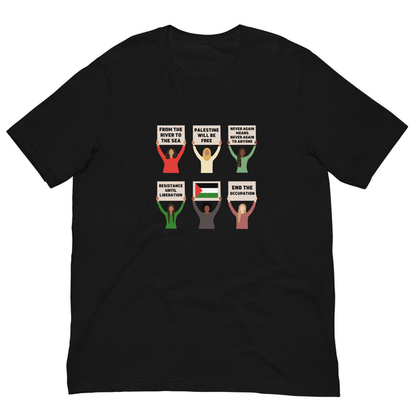 FREE PALESTINE Protest t-shirt