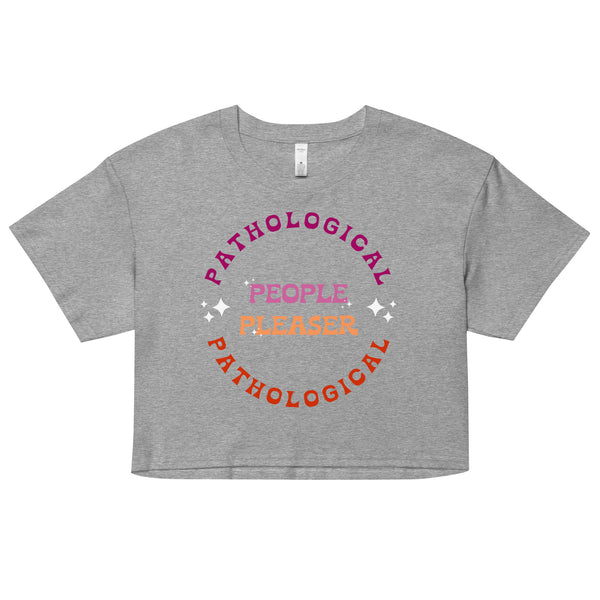 People Pleaser Sunset Crop Top