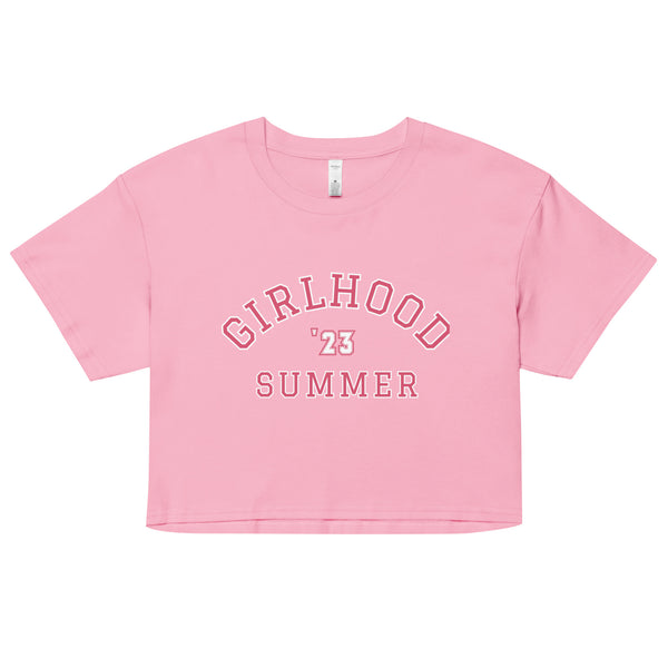 Girlhood Summer '23 Pink Crop Top