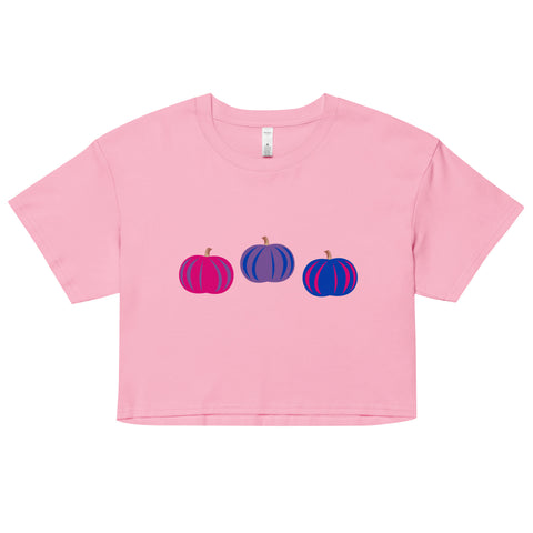 Bisexual Pumpkins Crop Top