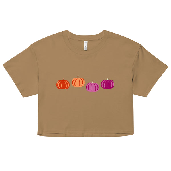 Lesbian Pumpkins Crop Top