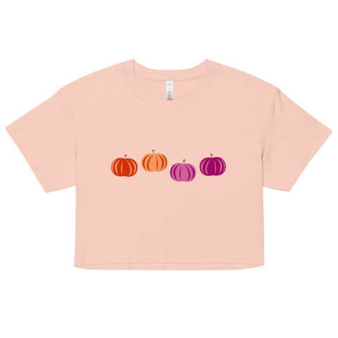 Lesbian Pumpkins Crop Top