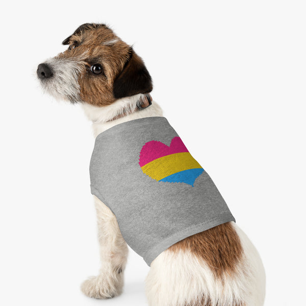 Pansexual Pixel Heart Pet Tank Top