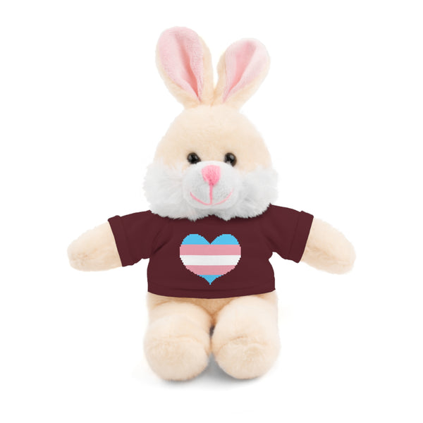 Transgender Heart Stuffed Animals