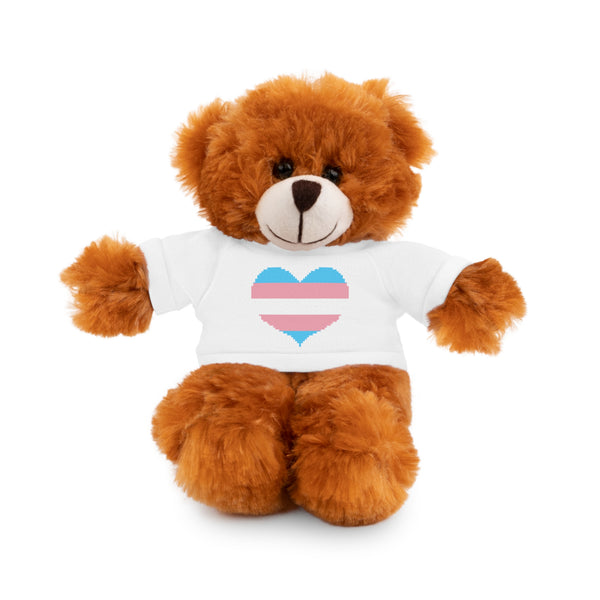 Transgender Heart Stuffed Animals