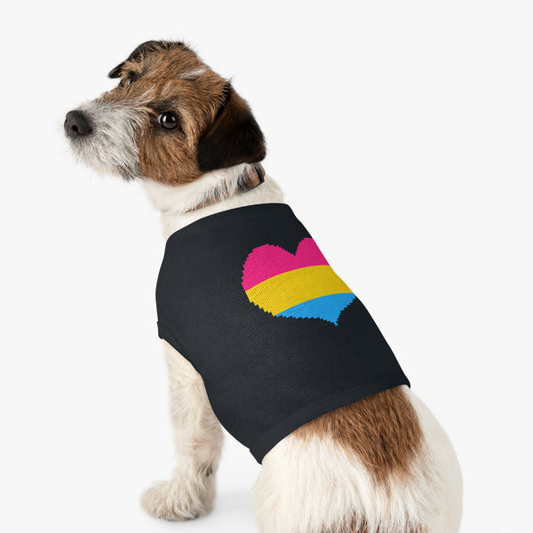 Pansexual Pixel Heart Pet Tank Top
