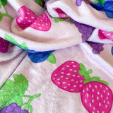 Fruity Bisexual Throw Blanket