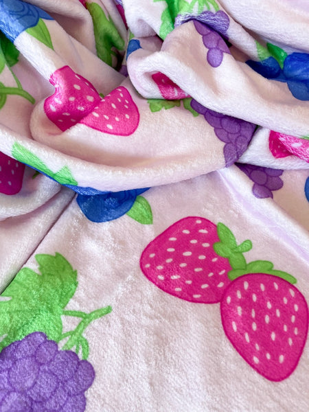 Fruity Bisexual Throw Blanket
